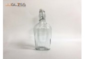BAN CLIP LOCK 250ml. - Transparent Glass Bottle, Ban Clip Lock