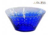 Bowl 742/26.5 Arrange Bubble Blue - Handmade Colour Bowl , Arrange Bubble Blue 2.9 L. (2,850 ml.)