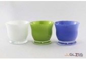 CT-KT 6.5 cm.  - Candle Dish Candlestick Candle Holder 5 oz. (150 ml.)