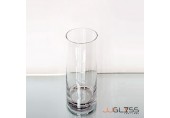 CYLINDER VASE 15/25 - Tall Clear Glass Cylinder Vase, Height 25 cm.