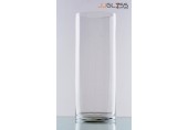 CYLINDER VASE 15/50 - Tall Clear Glass Cylinder Vase