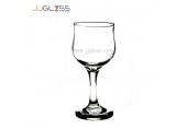 (Wow) Elegance White Wine 7oz. (196ml.) - แก้วไวน์ แฮนด์เมด เนื้อใส ก้านยาว ขนาด 196 มล.