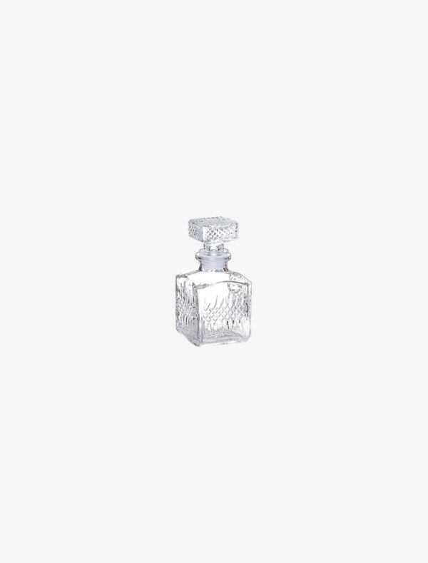 SQUARE WHISKY BOTTLE 150ml. - Image 2