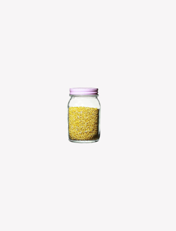 ขวด Mason 500ML. ฝาชมพู