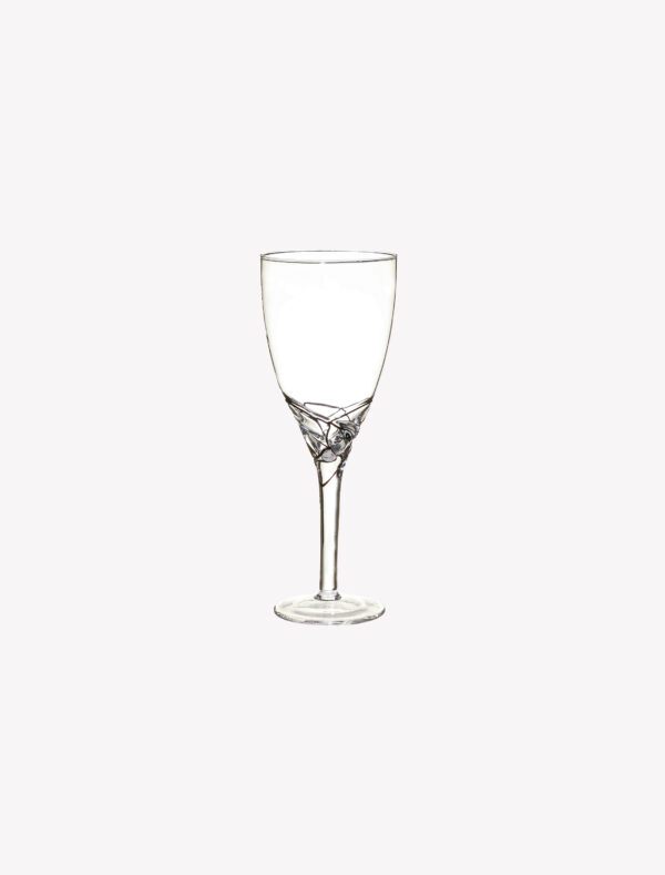 Goblet 22 cm. Bird Nest Black - Image 2