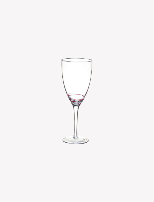 Goblet 22 cm. Bird Nest Red - Image 2